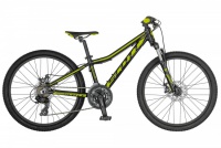 велосипед scott scale jr 24 disc (2018) black/yellow