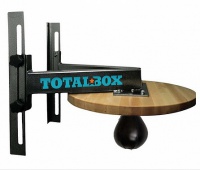 груша боксерская totalbox профессиональная пневматическая на платформе, d=60см (нат. кожа) aquabox