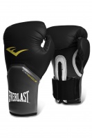 перчатки боксерские тренировочные everlast pro style elite 10 унций, черные