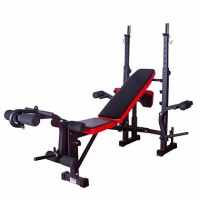 Многофункциональная силовая скамья evo fitness home line sb18