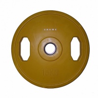 диск олимпийский d51мм grome fitness wp078-15 желтый