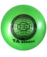 мяч для художественной гимнастики rgb-101, 15 см, зеленый