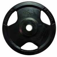 диск олимпийский d51мм dy-h-2012c 25 кг черный