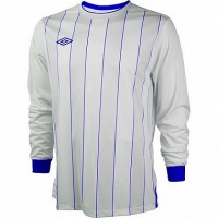 футболка игровая umbro continental stripe jersey ls 60682u-098