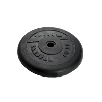 диск обрезиненный titan 51 мм 10 кг. черный